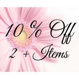 10 % OFF 2+ ITEMS